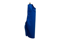  Apron fastened at the front - blue waterproof