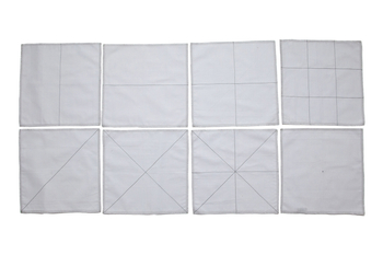  A set of napkins for folding - 8 pieces - big