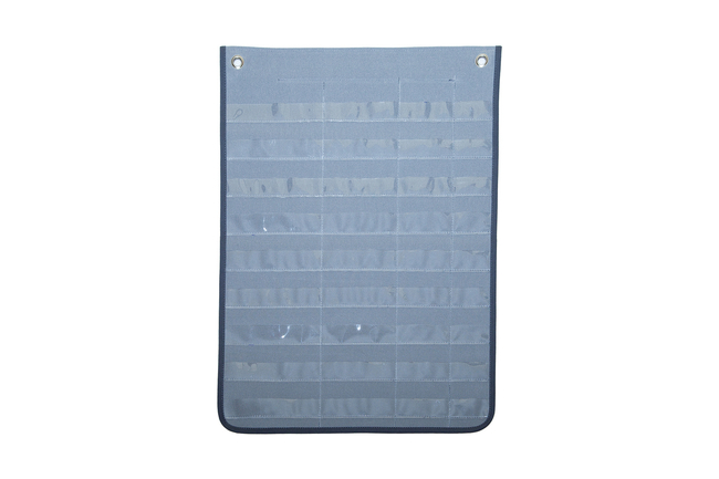 Hanging mat (gray) on small math cards