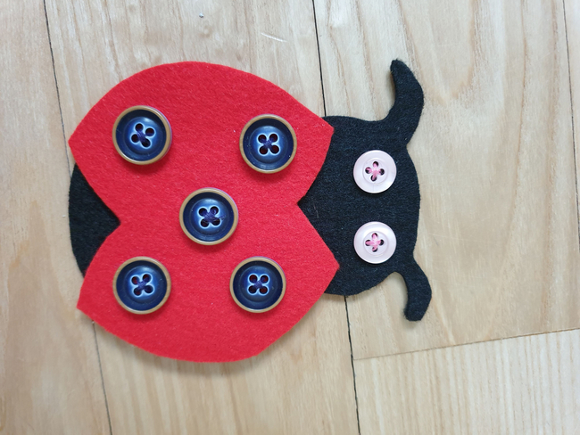 sewing kit - ladybug