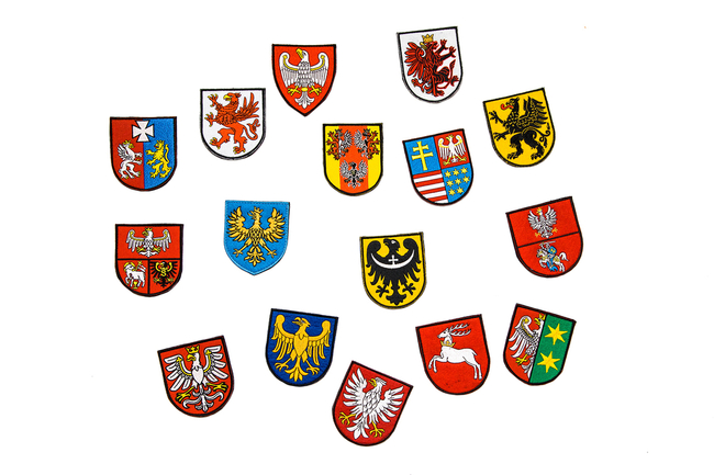 Wappen der polnischen Woiwodschaften