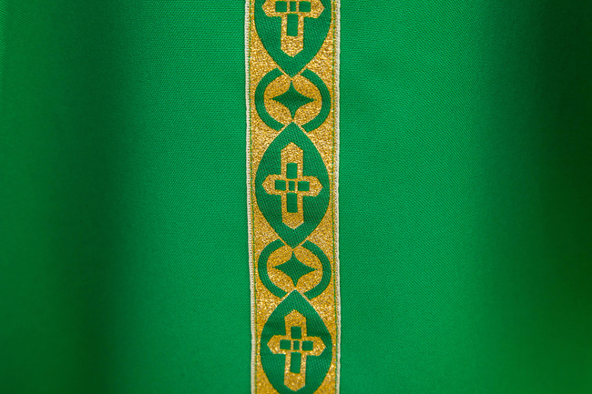 Green Chasuble – Educational Material for CatechesisGreen chasuble