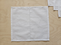 Meal Napkins – White Cotton – Set of 6