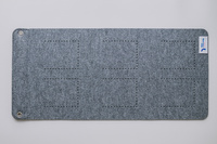 Filzwandteppich zum Selbstnähen – Handy-Organizer (6 Taschen + Dekoelemente)