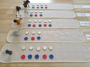 Vocalization - consonants vowels - set of 5 mats