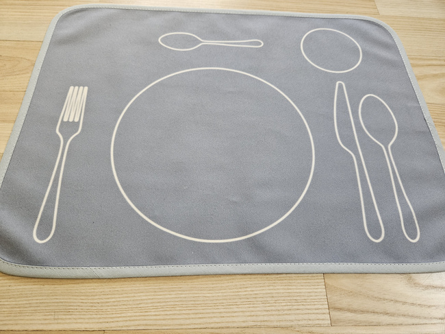 rectangular placemat - printed