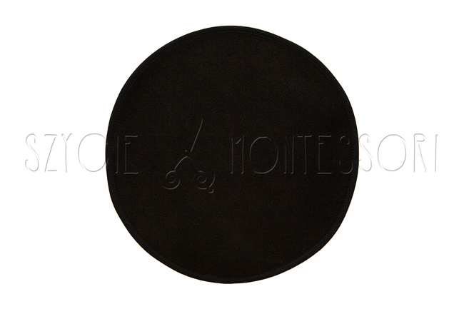 schwarze Basis zum Erstellen von Mandalas 45 cm