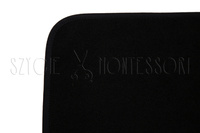 Mat for large math cards and quantities - black