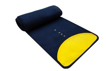 Solar system rug - navy blue