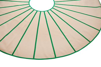 Circle of the alphabet BLANK WITHOUT LETTERS - 32 fields - for working with the Polish alphabet