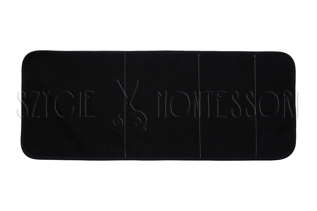 Small math mat - black