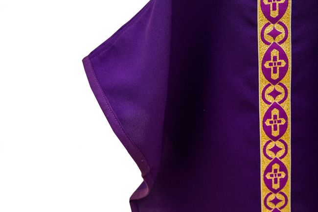 Purple chasuble