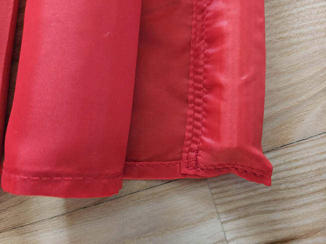 pasy w barwach narodowych biało - czerwone do układu tanecznego  50cm x 250cm