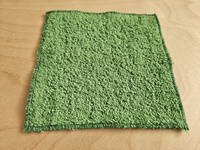 Polishing cloth - different colors - green