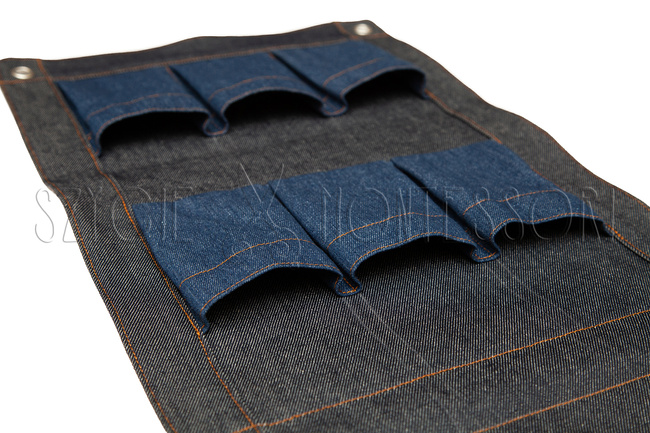 Cell phone storage mat - 6 pockets - without applications - PROTOTYPE