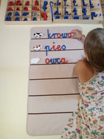 Bewegliches Alphabet – Schreibschrift – kleine und GROßE Buchstaben, 268 Stück