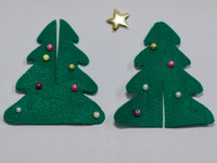 3D-Weihnachtsbaum – Nähset