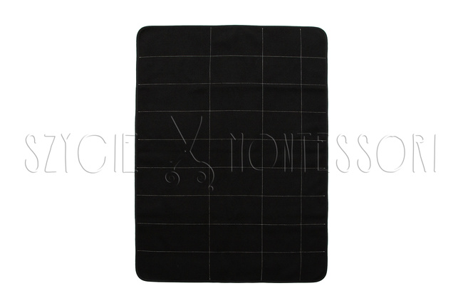 Mat for large math cards - black