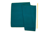 Großer Arbeitsteppich – meerblau