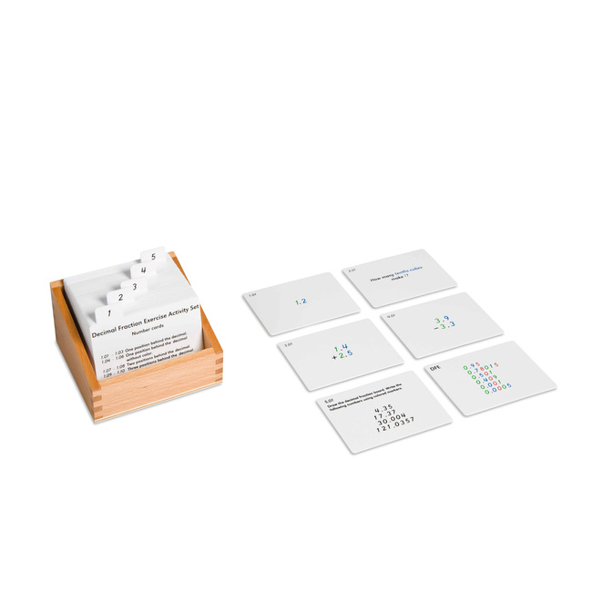 Decimal Fraction Exercise Activity Set 1