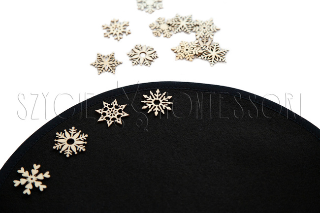 black base for creating mandalas 30 cm