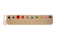 Grammar rug - parts of speech - with movable symbols