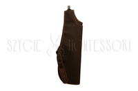  Apron fastened at the front - brown waterproof