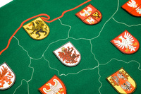 Mapa Polski - podział administracyjny - województwa DUŻA