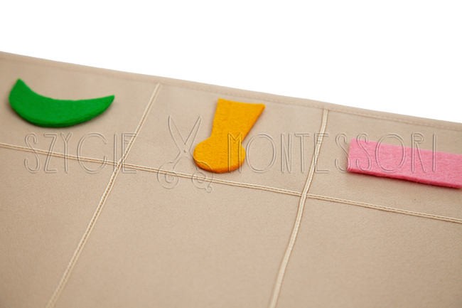 Grammar rug - parts of speech - with movable symbols