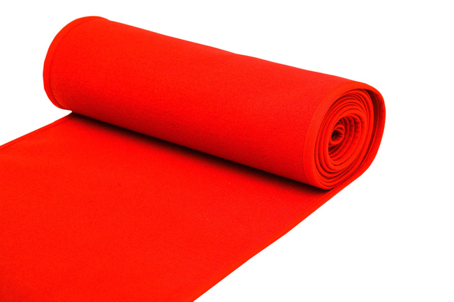 Universeller roter Teppich