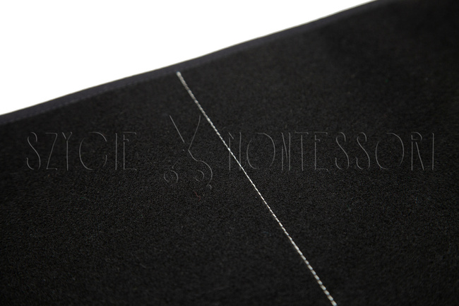 Small math mat - black