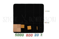 Math mat for calculations - black
