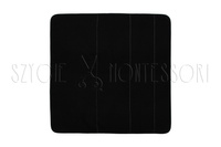 Math mat for organizing gold material - black