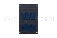 Cell phone storage mat - 6 pockets - without applications - PROTOTYPE