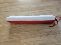 pasy w barwach narodowych biało - czerwone do układu tanecznego  50cm x 250cm