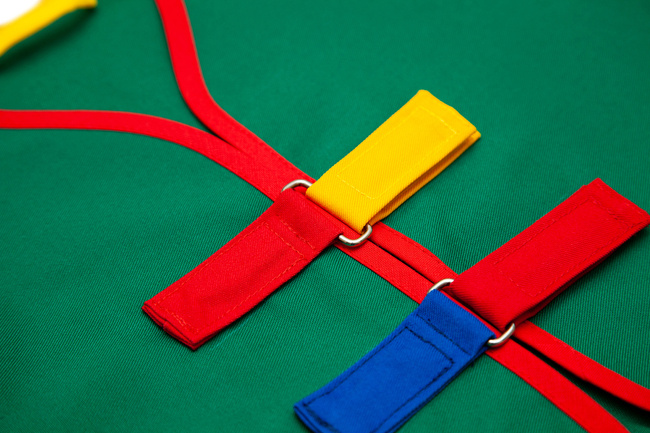 Lernjacke mit Klettverschluss