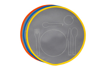 Round placemat for meals
