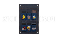 Cell phone storage mat - 6 pockets - with applications - PROTOTYPE