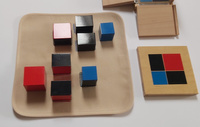 Binomial cube mat - extended version - with guides