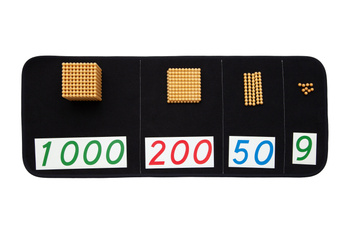 Kleine Mathematte - schwarz