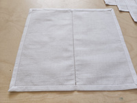 Meal Napkins – White Cotton – Set of 6