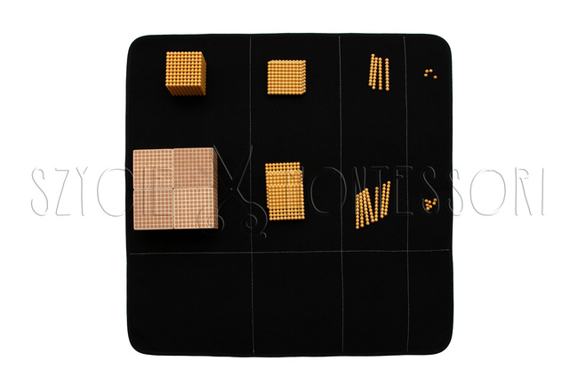 Math mat for calculations - black