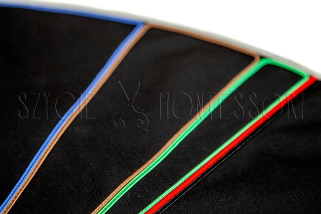 Zegar er - okrągła mata 140cm