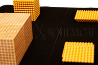 Math mat for calculations - black