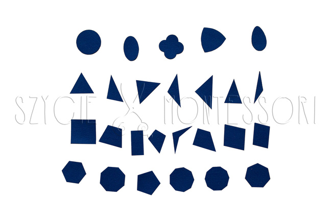 Felt Geometric Shapes