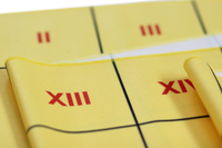 Civilization Timeline Ribbon – Centuries – Roman Numerals