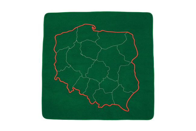 Mapa Polski - podział administracyjny - województwa DUŻA