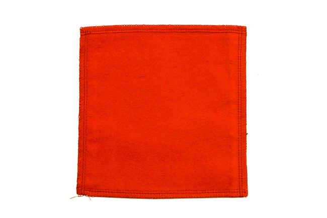 Polishing cloth - red