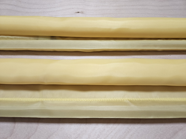 Gelbe Tanzbänder (2 Stück) – 50 cm x 250 cm