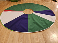 KALENDARZ LITURGICZNY + KOŁO 4 PORY ROKU - mata dwustronna - 140 cm